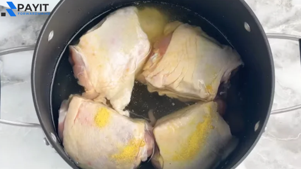 how long to boil chicken thighs