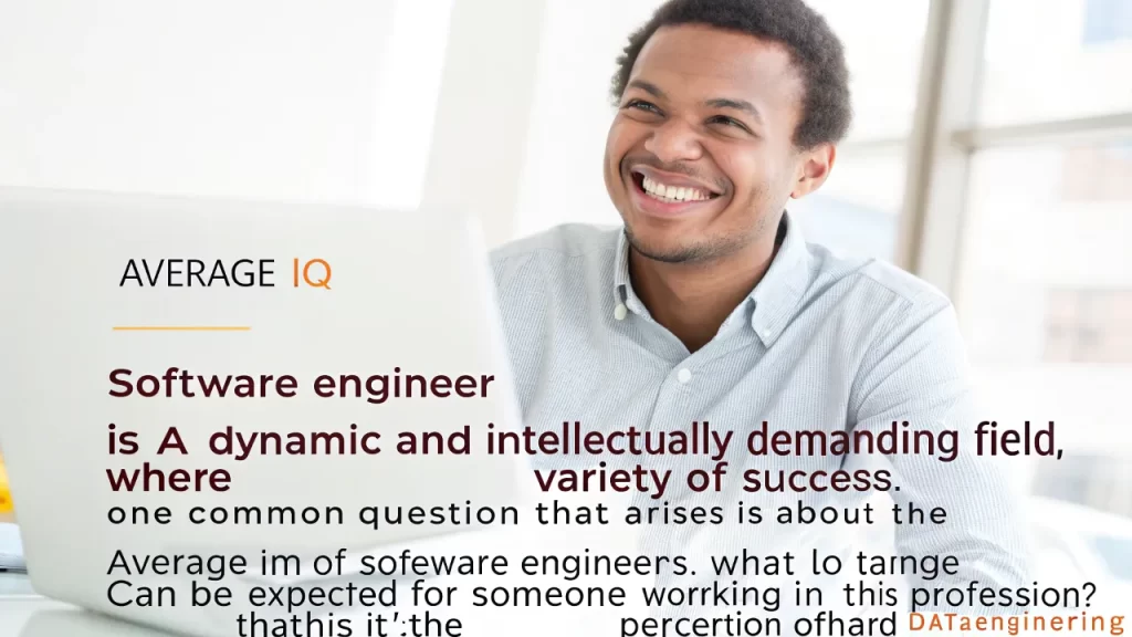 Smiling engineer discussing average IQ in a dynamic career