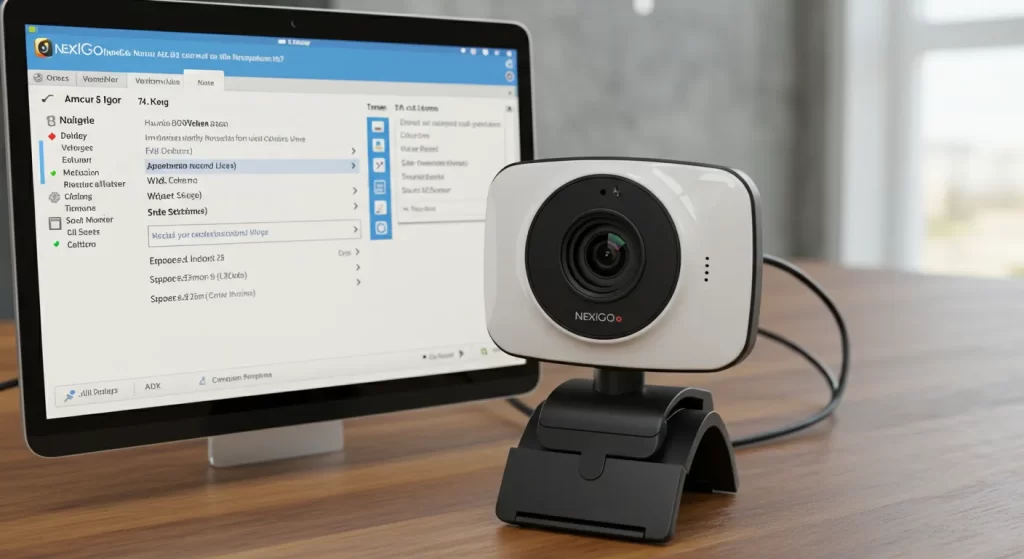 nexigo webcam software