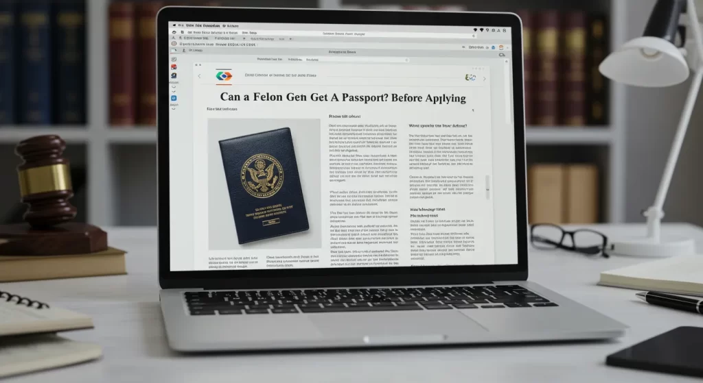 can a felon get a passport