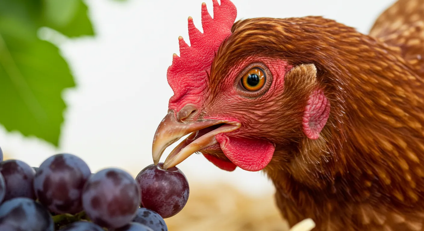 can chickens eat grapes