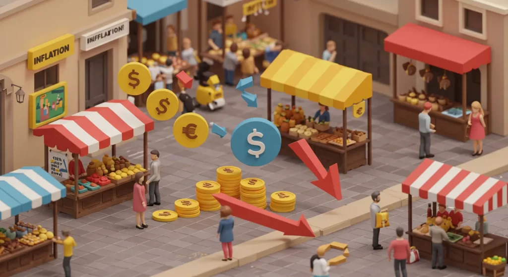 Inflation Economy Illustration